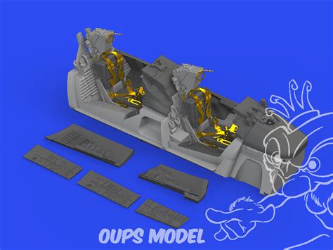 Eduard Kit D Amelioration Avion Brassin Cockpit F A Late