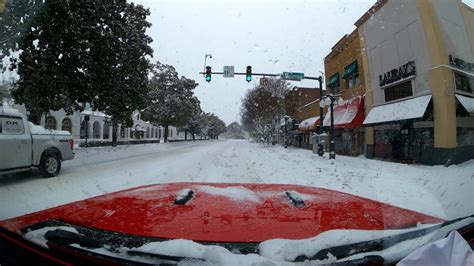 Hot Springs Arkansas Winter Snow Storm 2021 Desolatebeautiful Youtube