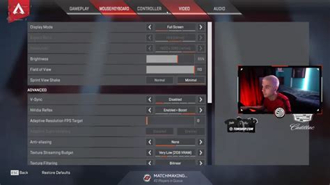 Imperialhal Apex Legends Settings 2023 Video Gears Mouse Keybinds