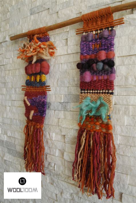 Inca Hand Woven Wall Hanging Weaving Telar Decorativo Made By