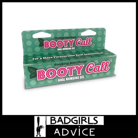 Booty Call Mint Flavoured Anal Numbing Gel 44 Ml 1 5 Oz Tube