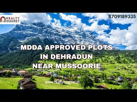 Mdda Approved Plots Villa In Dehradun I Fully Gated Society I Few Km