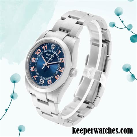 Rolex Air King Blao Rolex Calibre Masculino Autom Tico