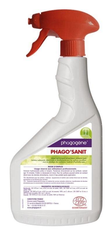 Nettoyant D Sinfectant Phago Sanit Ecocert Surfaces Sanitaires