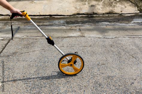 Distance Measuring Wheel Device Rolling Distance Measurement Tool