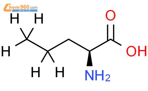 1202936 50 2l 2 Aminopentanoic 44555 D5 Acid化学式、结构式、分子式、mol 960化工网