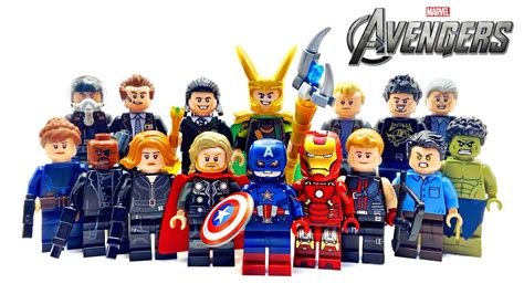 Lego Avengers 1 How To Build Upgrade All Main Characters Youtube