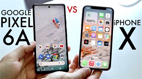 Google Pixel A Vs Iphone X Comparison Review Youtube