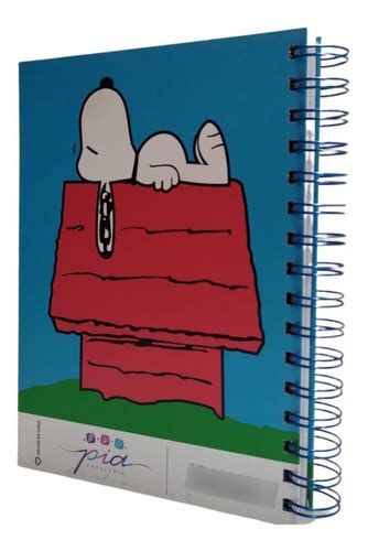 Cuaderno De Snoopy Separador 100 Hojas 1 Materia Anillado Cuotas