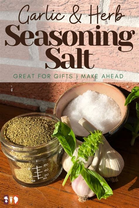 Garlic And Herb Seasoning Salt The Kitchen Garten