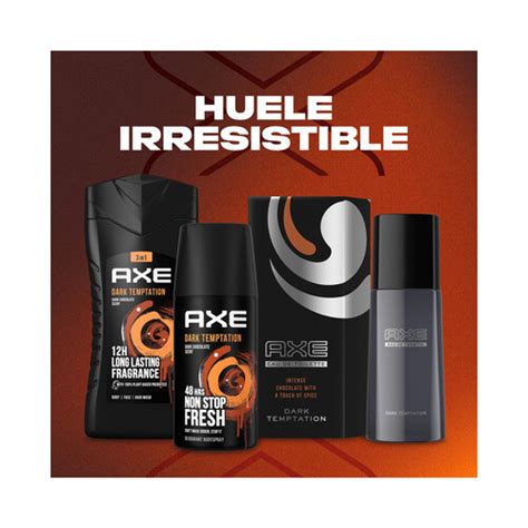 Axe Dark Tempration Portabotas Con Productos Para La Higiene Masculina