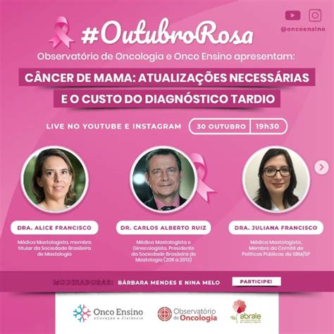 Observat Rio De Oncologia Onco Ensino C Ncer De Mama Atualiza Es