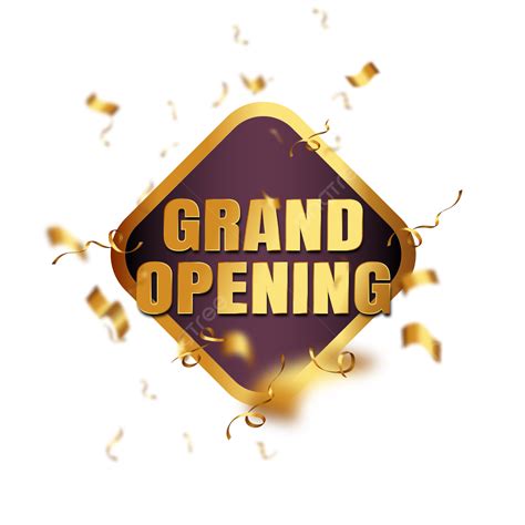 Grand Opening PNG Vector PSD And Clipart With Transparent Background