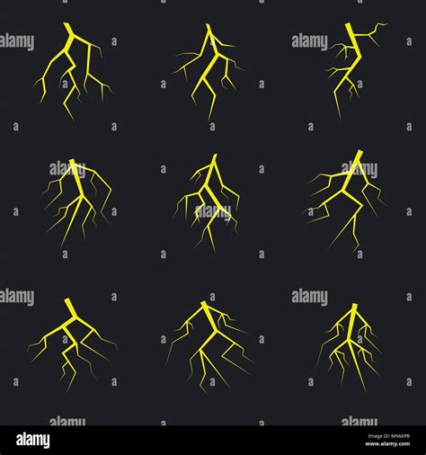 Icono De Rayo Im Genes Vectoriales De Stock Alamy