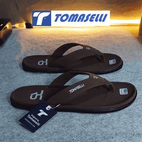 Jual Sandal Jepit Pria Viral Tomaselli RS Terbaru 2024 Sandal Cowok