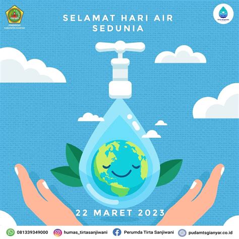 Perumda Air Minum Tirta Sanjiwani Mengucapkan Selamat Hari Air