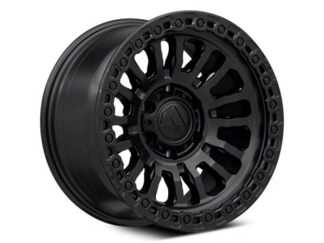 Fuel Wheels Silverado Rincon Matte Black With Gloss Black Lip