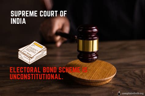 Electoral Bond Case Supreme Court Has Declared The Electoral Bond