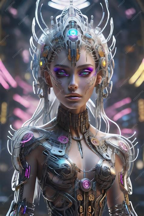 Premium Photo 3d Rendering Cyborg Bionic Human Robotic Synthetic Cyberpunk Scifi Android Robot