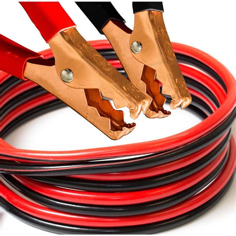 Stalwart 12 Ft 10 Gauge Jumper Cables M600009 The Home Depot