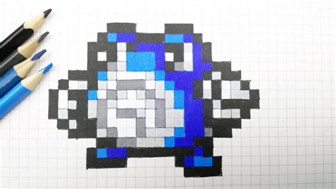 How To Draw Poliwhirl Pokemon Pixel Art YouTube