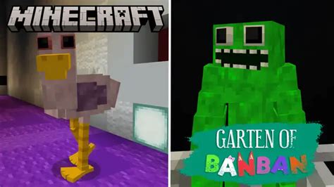 Garten Of Banban Full Minecraft Map By Mewca Mods For Minecraft