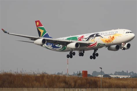 South African Airways Airbus A340 313 In The London 2012 Olympics Livery