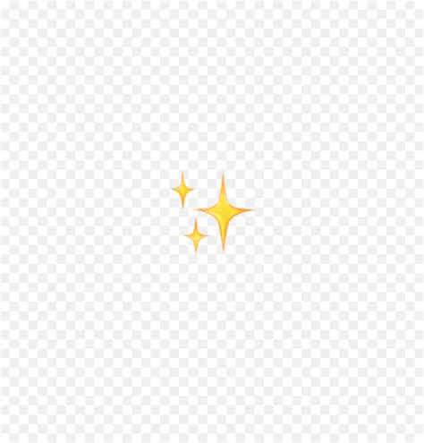 Apple Sparkle Emoji Transparent Transparent Sparkles Emoji Png Star