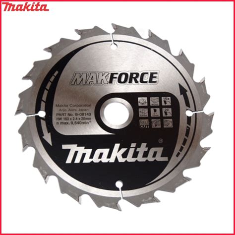 MAKITA B 08143 Tarcza do drewna i materiałów drewnopodobnych 160x20mm