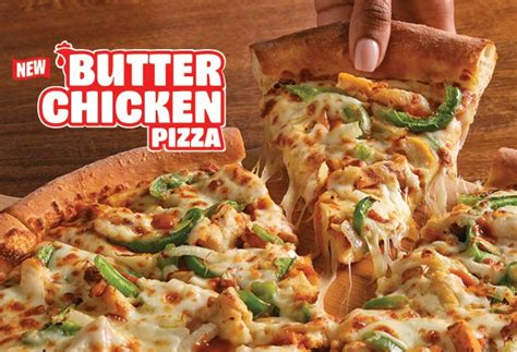 Papa Johns Introduces New Butter Chicken Pizza In Canada The Fast Food Post