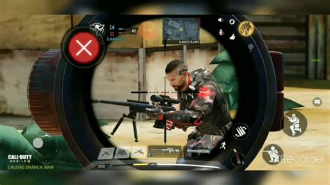 Practicando El Francotirador Call Of Duty Mobile YouTube