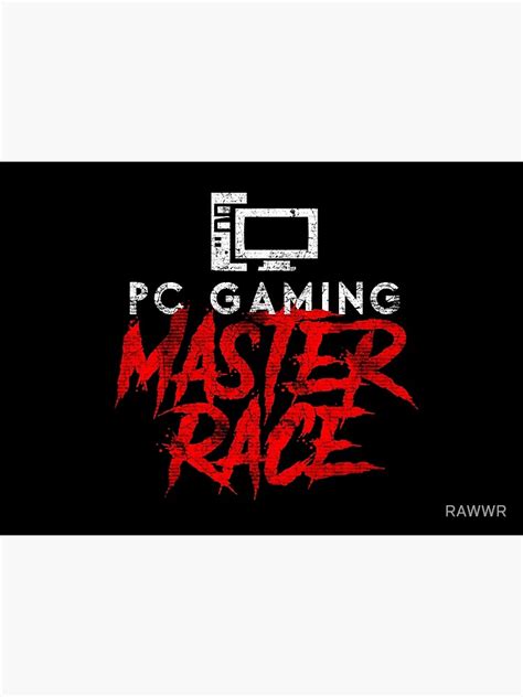 Pc Gaming Master Race Poster For Sale By Rawwr Redbubble