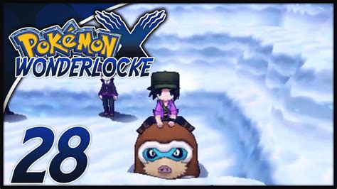 Pokémon X wonderlocke 28 CAPTURANDO POKÉMON EN LA NIEVE YouTube