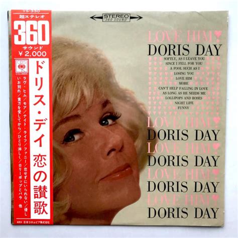 Doris Day Love Him Lp Vinyl Piringan Hitam Ph