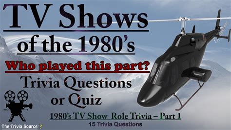 TV Shows of the 1980's - Who Player This Character Interactive Trivia ...