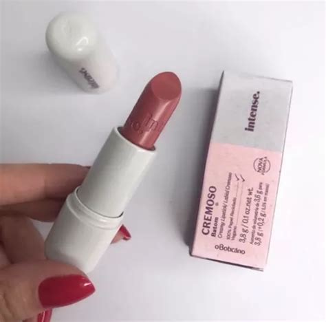 Labial O Boticário Batom Efeito Mate 120 Segredos Intense color nude