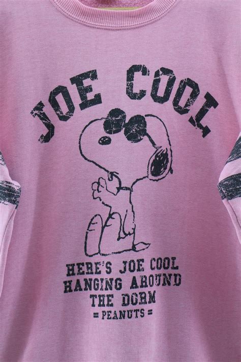 Vintage Snoopy Joe Cool Sweatshirt Pullover Small Unisex 90s Etsy