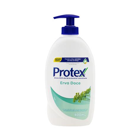 Sab Liq Protex 400ml Pump Erva Doce