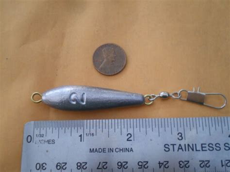 Pcs In Line Trolling Sinker W Interlock Crane Swivel Oz Good