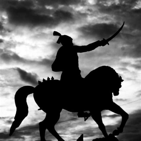 Download Shivaji Maharaj Black And White - WallpaperTip