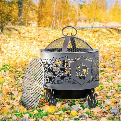 Костровая чаша "Лев" D1000 коническое дно купить в Санкт-Петербурге по ...