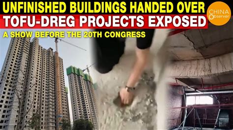 Unfinished Buildings Handed Over Birth Of Tofu Dreg Projects A Show