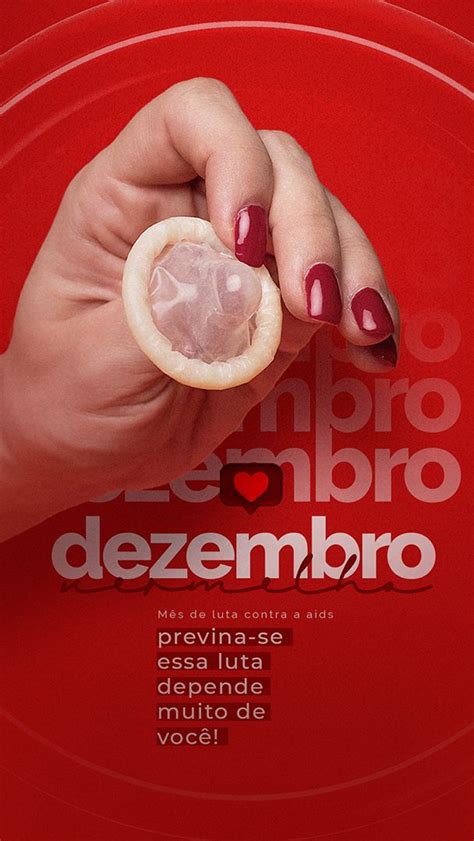 Story M S De Luta Contra A Aids Dezembro Vermelho Social Media Zip