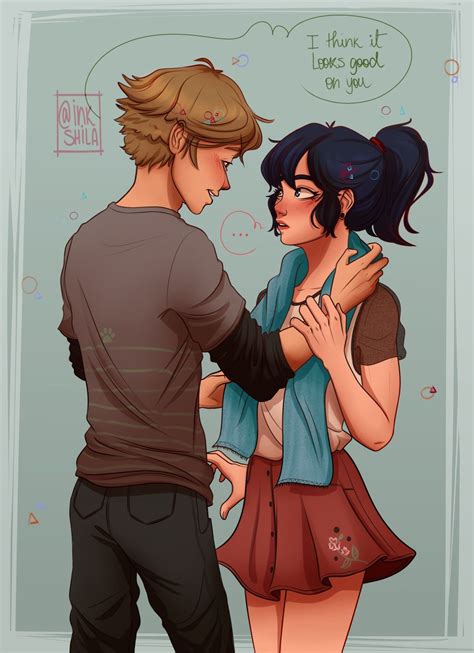 The Best 26 Fanart Miraculous Ladybug Adrienette Bitscrwasuev