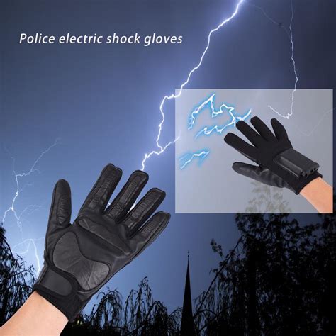 Buy Police Stun Gloves Portable Concealed Travel Electric Shock Gloves