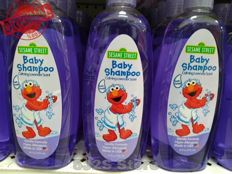 Original Sesame Street Baby Shampoo Calming Lavender Scent 296ml