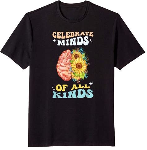 Celebrate Minds Of All Kinds Neurodiversity Autism Awareness T Shirt Shirtelephant Office