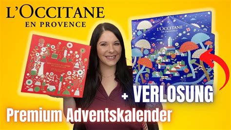 Loccitane PREMIUM Adventskalender 2021 Unboxing VERLOSUNG WOW