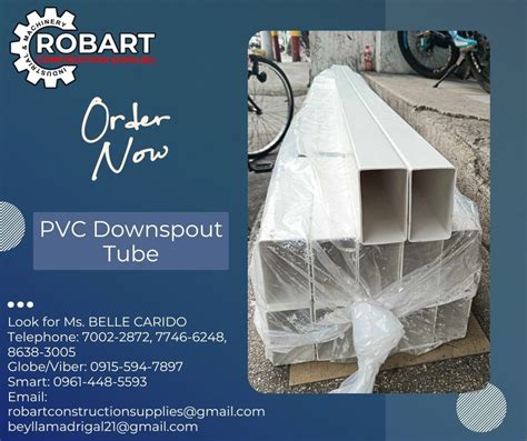 Pvc Downspout Tube Commercial And Industrial Construction Tools