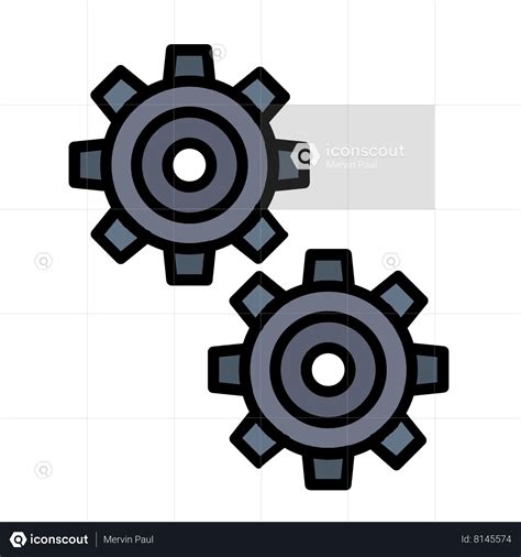 Gears Animated Icon download in JSON, LOTTIE or MP4 format